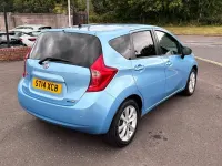 Used Nissan Note Acenta Premium 98 HP (72 kW) 2014 Blue Hatchback