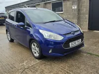 Used Ford B-MAX Zetec 95 HP (69 kW) 2016 Blue MPV