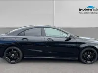 Begagnad Mercedes CLA180 AMG line 122 HK (89 kW) 2018 Svart Sedan