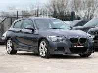 Usado BMW 118 M Sport 143 HP (105 kW) 2012 Cinzento Citadino