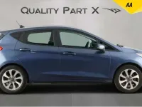 Used Ford Fiesta Trend 75 HP (55 kW) 2021 Blue Hatchback
