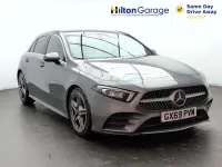 Used Mercedes A200 AMG line 163 HP (119 kW) 2019 Grey Hatchback