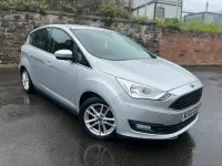 Used Ford C-MAX Zetec 120 HP (88 kW) 2015 Silver MPV
