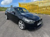 Begagnad BMW 120 M Sport 2013 Svart Halvkombi