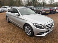 Begagnad Mercedes C220 170 HK (125 kW) 2014 Silver Sedan