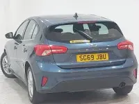 Used Ford Focus Zetec 125 HP (91 kW) 2020 Blue Hatchback