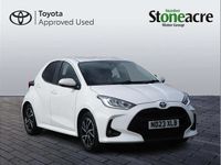 Used Toyota Yaris Hybrid Design 116 HP (85 kW) 2023 White Hatchback