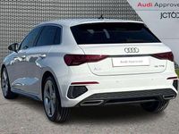 Used Audi A3 S-Line 147 HP (108 kW) 2024 White Hatchback