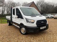 Used Ford Transit 130 HP (95 kW) 2023 White Cabriolet