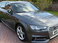 Begagnad Audi A4 S-Line 190 HK (139 kW) 2018 Grå Kombi