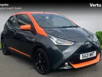 Used Toyota Aygo Edition 72 HP (52 kW) 2021 Grey Hatchback