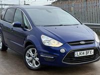 Used Ford S-MAX Titanium 140 HP (102 kW) 2014 Blue MPV