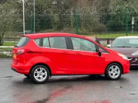 Used Ford B-MAX Zetec 90 HP (66 kW) 2013 Red MPV