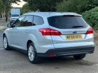 Used Ford Focus Zetec 100 HP (73 kW) 2018 Silver Estate