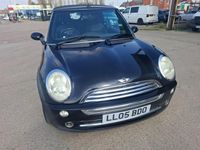 Used Mini Cooper Cabriolet 115 HP (84 kW) 2005 Black Cabriolet