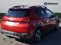Käytetty Peugeot 2008 GT-line 2019 Punainen Katumaasturi