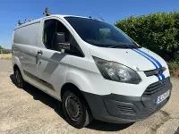 Used Ford Transit Custom 100 HP (73 kW) 2013 White Van