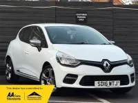 Used Renault Clio Dynamique 90 HP (66 kW) 2016 White Hatchback