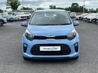 Used Kia Picanto 66 HP (48 kW) 2018 Blue Hatchback
