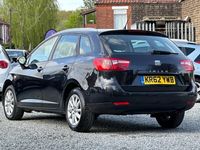 used Seat Ibiza ST 2012 (62) 1.4 SE Petrol Manual 5 Door Estate Black.