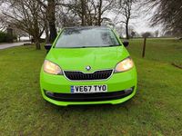 Used Skoda Citigo Colour Edition 60 HP (44 kW) 2018 Green Hatchback
