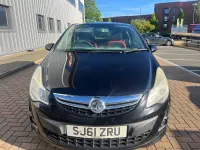 Used Vauxhall Corsa SRi 100 HP (73 kW) 2011 Black Hatchback