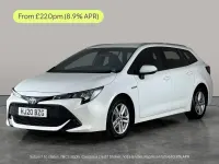 Used Toyota Corolla 122 HP (89 kW) 2020 White Estate
