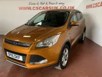 Used Ford Kuga Zetec 182 HP (133 kW) 2016 Orange SUV