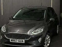 Used Ford Fiesta Titanium 101 HP (74 kW) 2017 Grey Hatchback