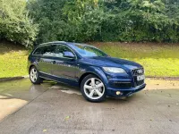 Used Audi Q7 S-Line 245 HP (180 kW) 2011 Blue SUV
