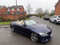 Used BMW 430 Cabriolet M Sport 2015 Blue Cabriolet