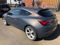 Used Vauxhall Astra GTC SRi 200 HP (147 kW) 2014 Grey Hatchback