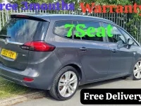 Used Vauxhall Zafira SRi 2013 Grey MPV