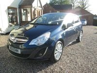 Used Vauxhall Corsa 100 HP (73 kW) 2011 Blue Hatchback