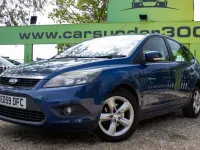 Used Ford Focus Zetec 2010 Blue Hatchback