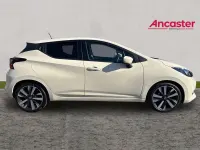 Used Nissan Micra Tekna 92 HP (67 kW) 2022 White Hatchback