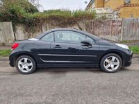 Used Peugeot 207 Active 120 HP (88 kW) 2013 Black Cabriolet