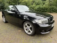 Used BMW 118 Cabriolet Sport Line 2011 Black Cabriolet