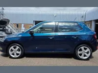 Used Skoda Fabia SE L 94 HP (69 kW) 2021 Petrol blue metallic Hatchback