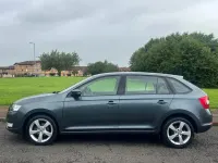 Used Skoda Rapid SE 90 HP (66 kW) 2017 Grey Hatchback