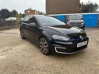 Used VW Golf VII GTE 204 HP (150 kW) 2015 Black Hatchback