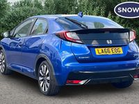 Used Honda Civic SE Plus 141 HP (103 kW) 2016 Blue Hatchback