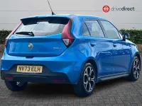 Used MG MG3 Excite 106 HP (77 kW) 2023 Blue Hatchback