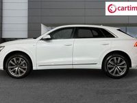 Begagnad Audi Q8 S-Line 286 HK (210 kW) 2022 Vit SUV