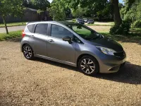Used Nissan Note Tekna 90 HP (66 kW) 2014 Grey Hatchback