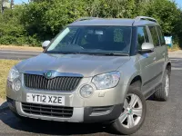 Used Skoda Yeti SE 105 HP (77 kW) 2012 Beige SUV