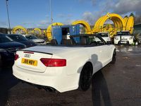 Used Audi A5 Cabriolet S-Line 2012 White Cabriolet
