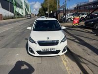 Used Peugeot 108 Allure 2016 White Hatchback