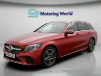 Used Mercedes C300 AMG line 2020 Red Estate
