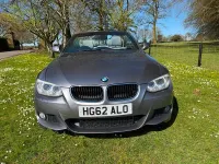 Begagnad BMW 320 Cabriolet Sport Line 184 HK (135 kW) 2012 Grå Cab